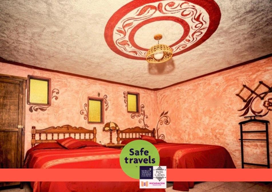 Hotel Del Carmen Tlalpujahua Экстерьер фото